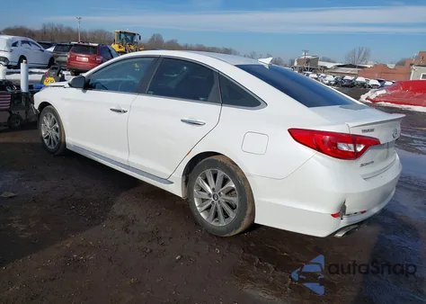2015 Hyundai Sonata Sport из США, поврежденный, VIN 5NPE34AF8FH078447